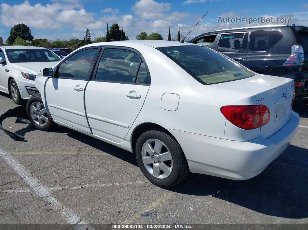 2005 Toyota Corolla Le Белый vin: 1NXBR32E75Z516411