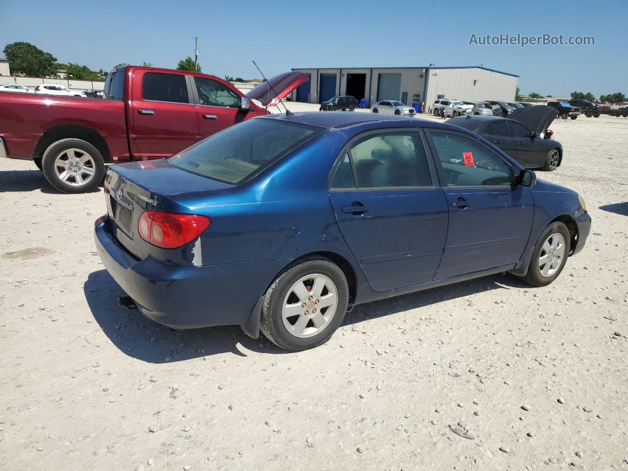 2005 Toyota Corolla Ce Синий vin: 1NXBR32E75Z517235