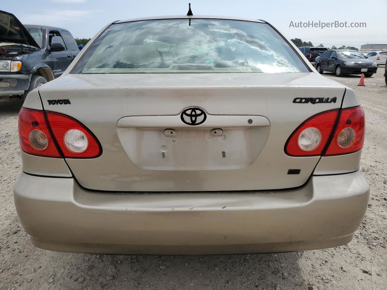 2005 Toyota Corolla Ce Tan vin: 1NXBR32E75Z547965