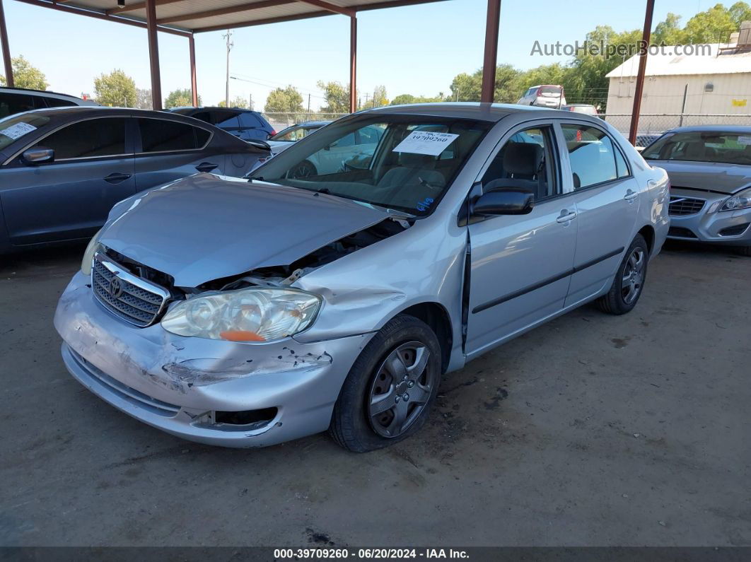 2008 Toyota Corolla Ce Silver vin: 1NXBR32E78Z948324