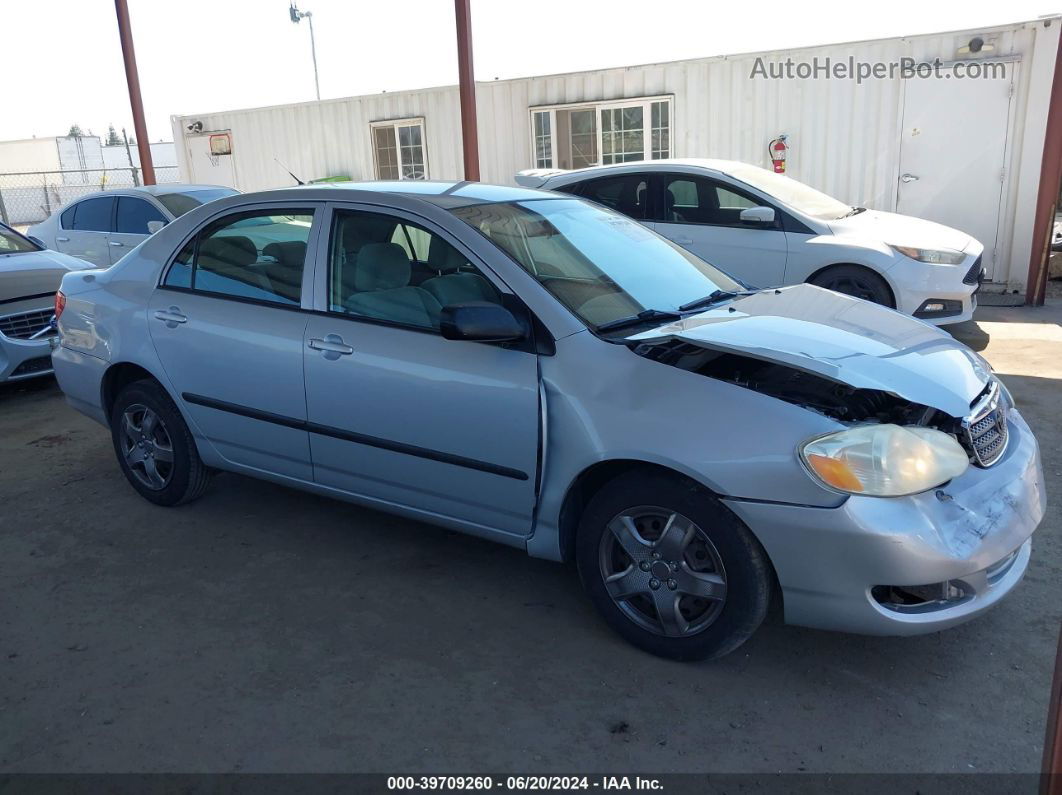 2008 Toyota Corolla Ce Silver vin: 1NXBR32E78Z948324