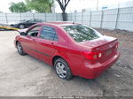 2008 Toyota Corolla Ce Red vin: 1NXBR32E78Z978374