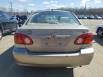 2003 Toyota Corolla Ce Beige vin: 1NXBR32E83Z015301