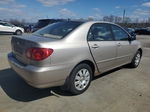 2003 Toyota Corolla Ce Beige vin: 1NXBR32E83Z015301