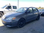 2003 Toyota Corolla Ce Gray vin: 1NXBR32E83Z024161