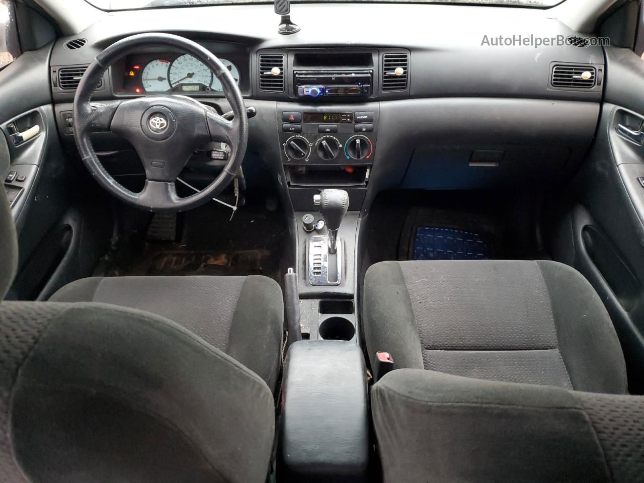 2003 Toyota Corolla Ce Серый vin: 1NXBR32E83Z027870