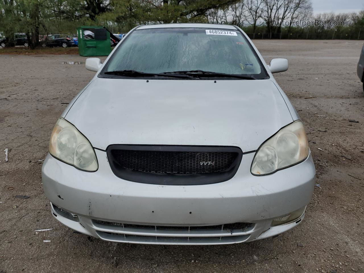 2003 Toyota Corolla Ce Gray vin: 1NXBR32E83Z027870