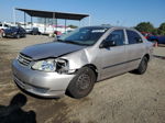 2003 Toyota Corolla Ce Серебряный vin: 1NXBR32E83Z031448