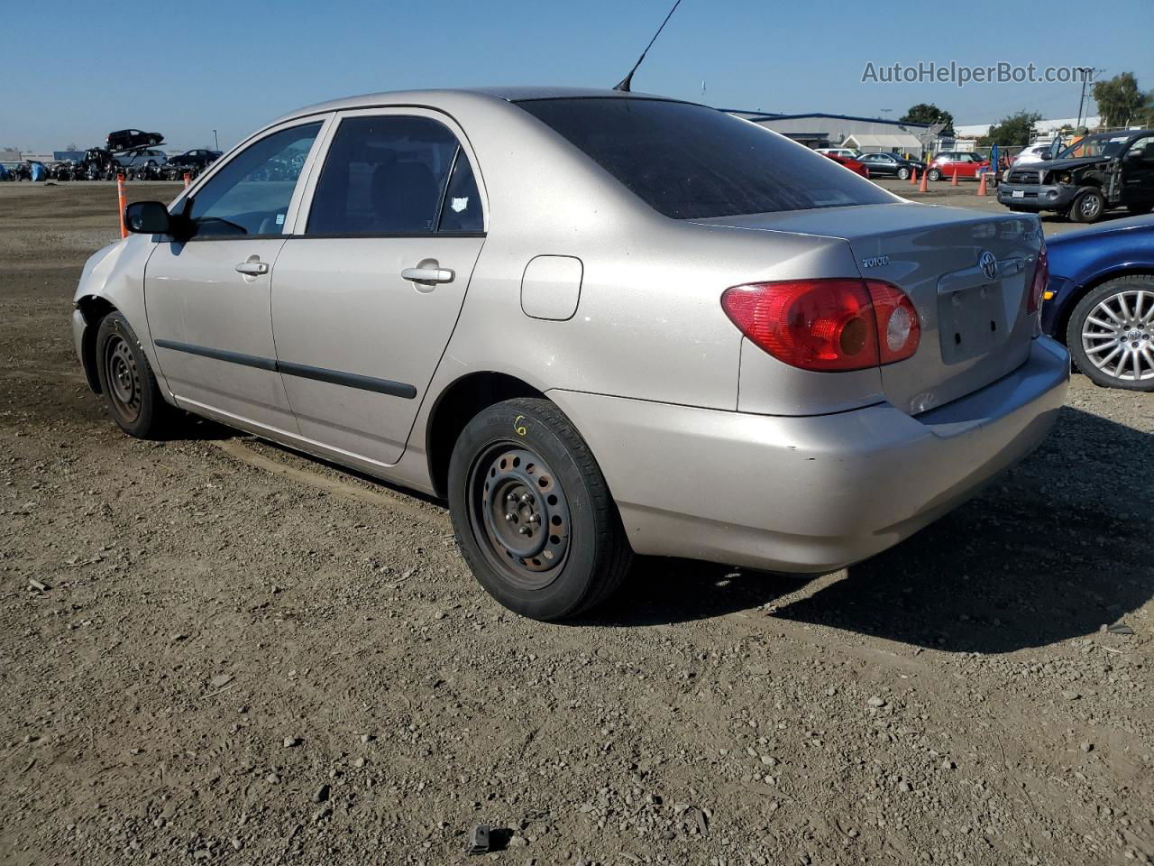 2003 Toyota Corolla Ce Серебряный vin: 1NXBR32E83Z031448