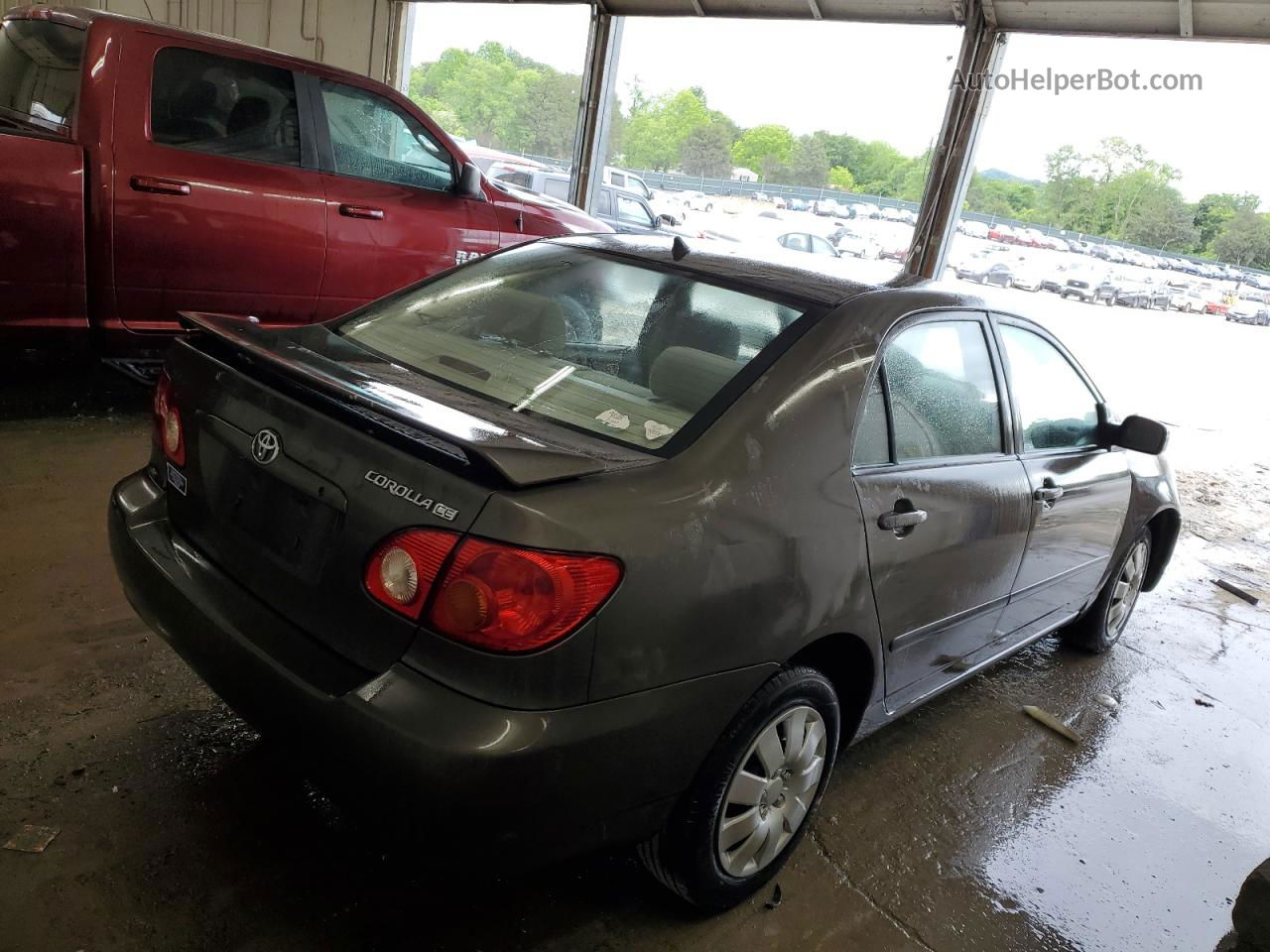 2003 Toyota Corolla Ce Charcoal vin: 1NXBR32E83Z037752