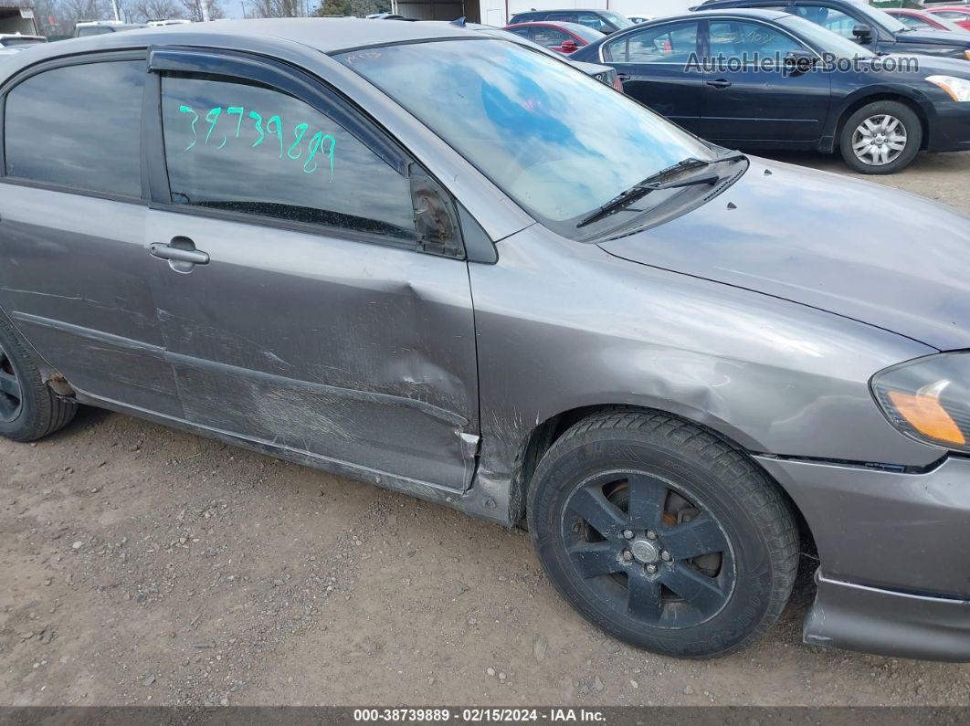 2003 Toyota Corolla S Gray vin: 1NXBR32E83Z044426