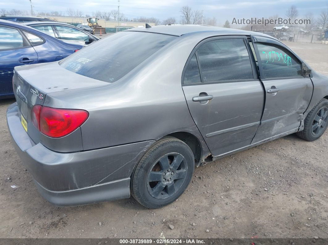 2003 Toyota Corolla S Gray vin: 1NXBR32E83Z044426