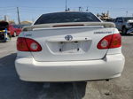 2003 Toyota Corolla Ce White vin: 1NXBR32E83Z050095