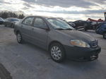 2003 Toyota Corolla Ce Gray vin: 1NXBR32E83Z109078