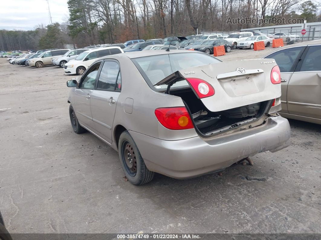 2003 Toyota Corolla Le Gold vin: 1NXBR32E83Z172231