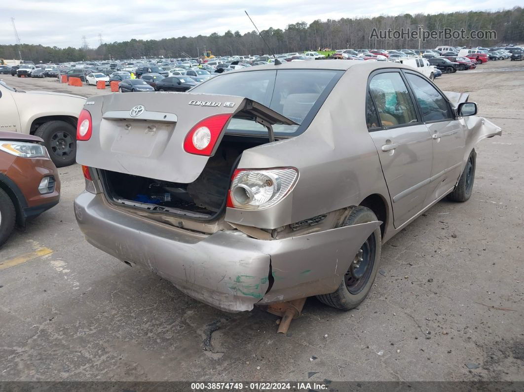 2003 Toyota Corolla Le Gold vin: 1NXBR32E83Z172231