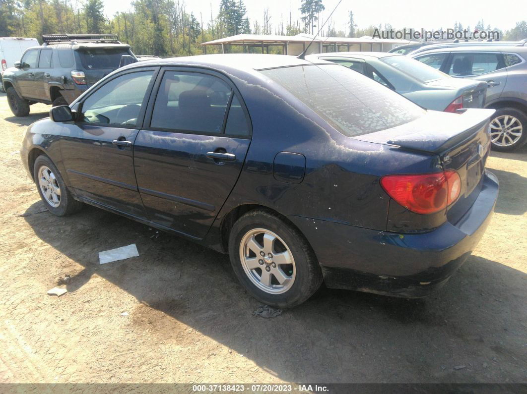 2003 Toyota Corolla Ce/s/le Синий vin: 1NXBR32E83Z177803