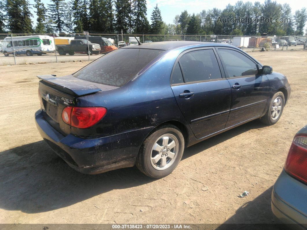 2003 Toyota Corolla Ce/s/le Синий vin: 1NXBR32E83Z177803