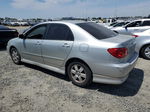 2003 Toyota Corolla Ce Silver vin: 1NXBR32E83Z185626