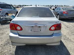 2003 Toyota Corolla Ce Silver vin: 1NXBR32E83Z185626