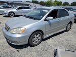 2003 Toyota Corolla Ce Silver vin: 1NXBR32E83Z185626