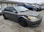 2004 Toyota Corolla Ce Gray vin: 1NXBR32E84Z192125