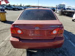 2004 Toyota Corolla Ce Red vin: 1NXBR32E84Z205634