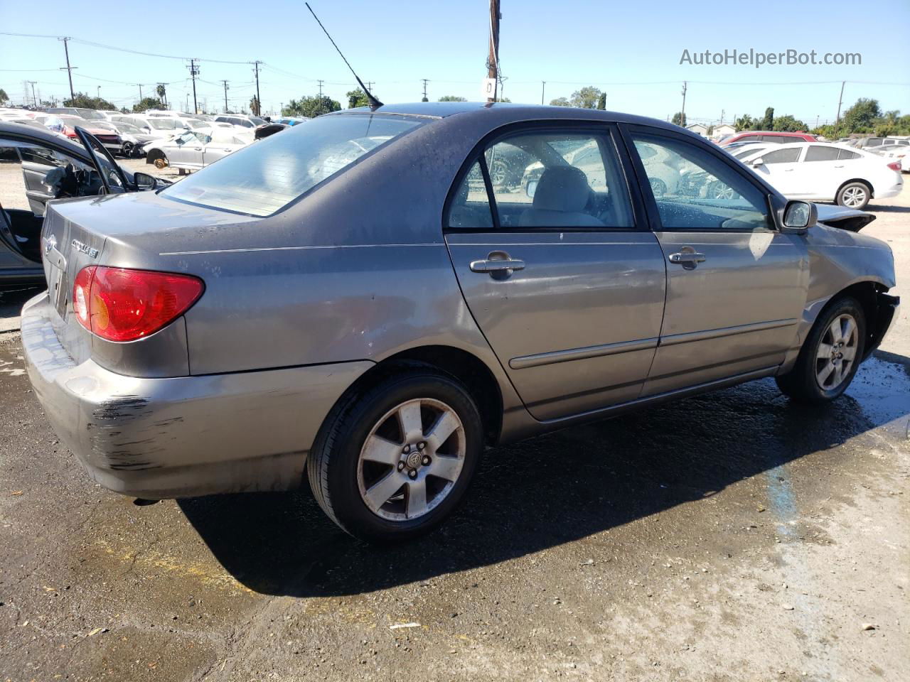 2004 Toyota Corolla Ce Желто-коричневый vin: 1NXBR32E84Z206802