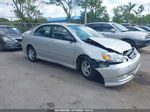 2004 Toyota Corolla S Silver vin: 1NXBR32E84Z221932