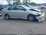 2004 Toyota Corolla S Silver vin: 1NXBR32E84Z221932