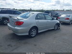 2004 Toyota Corolla S Silver vin: 1NXBR32E84Z221932