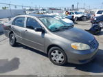 2004 Toyota Corolla Ce Gray vin: 1NXBR32E84Z237354