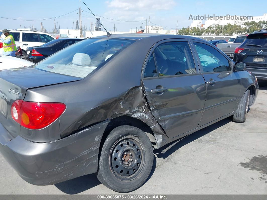 2004 Toyota Corolla Ce Серый vin: 1NXBR32E84Z237354