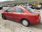 2004 Toyota Corolla Ce Red vin: 1NXBR32E84Z252405