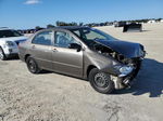 2004 Toyota Corolla Ce Gray vin: 1NXBR32E84Z262450