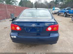 2004 Toyota Corolla Ce Blue vin: 1NXBR32E84Z270709