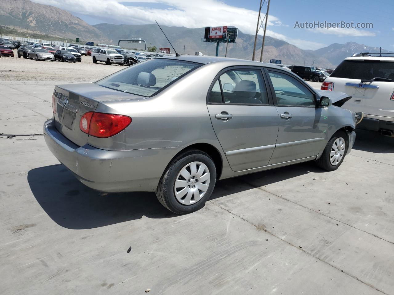 2004 Toyota Corolla Ce Tan vin: 1NXBR32E84Z278941