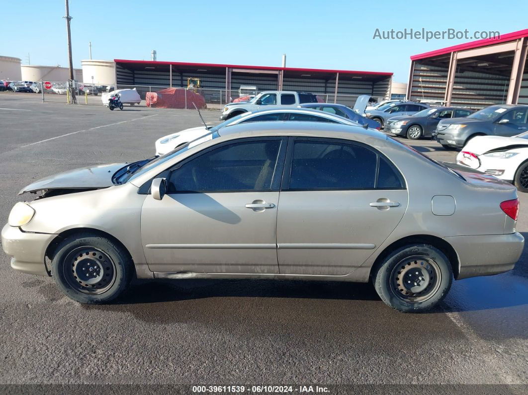 2004 Toyota Corolla Le Бежевый vin: 1NXBR32E84Z282083