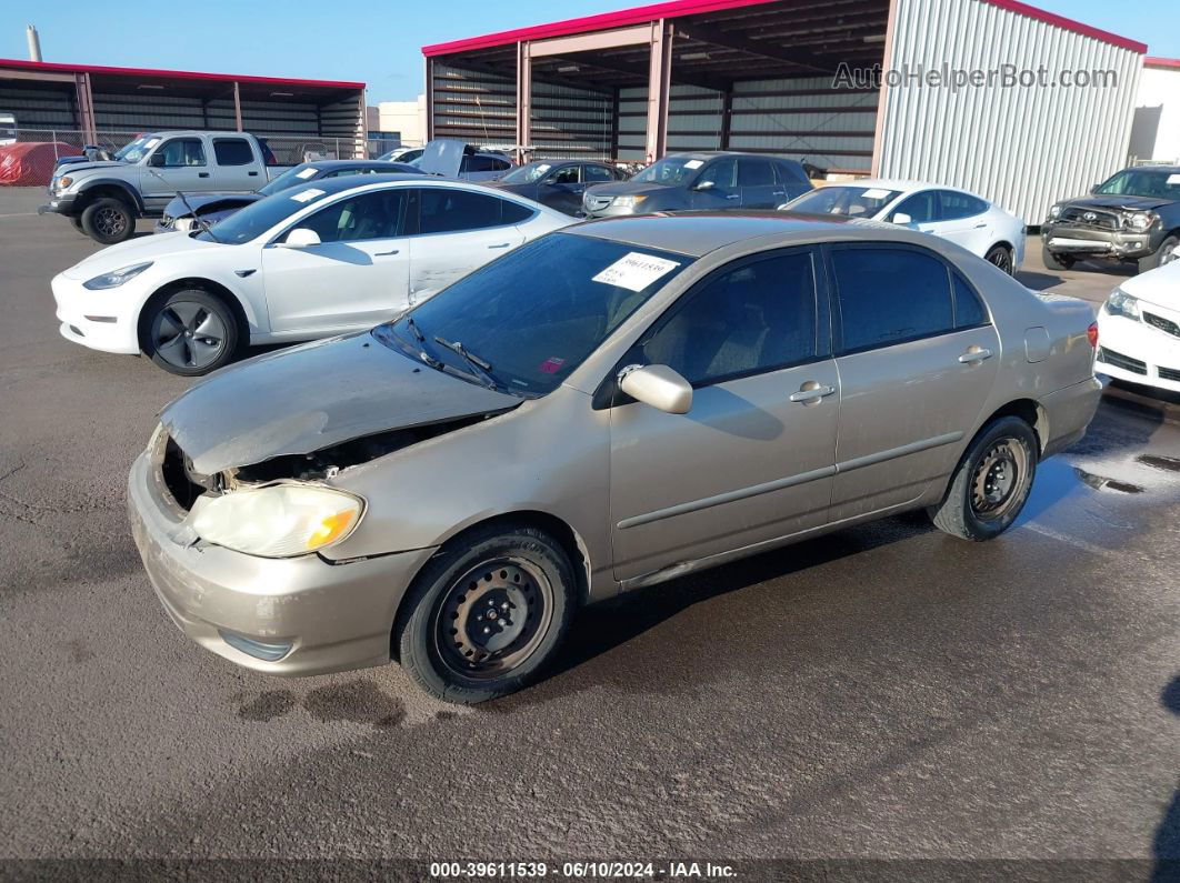 2004 Toyota Corolla Le Beige vin: 1NXBR32E84Z282083