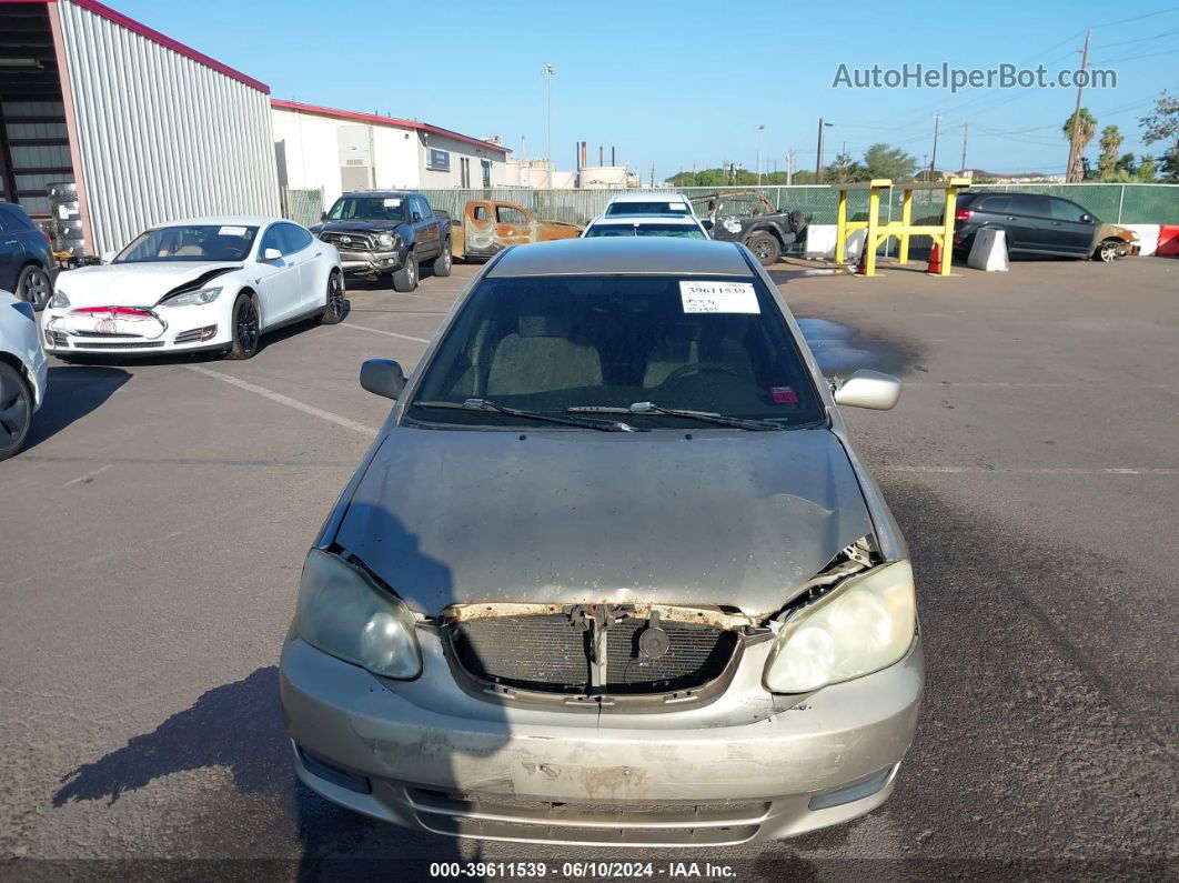 2004 Toyota Corolla Le Beige vin: 1NXBR32E84Z282083