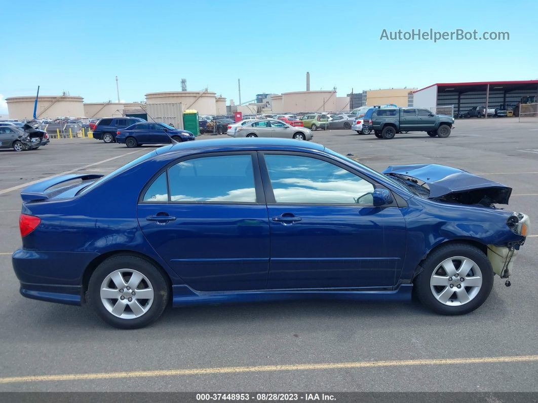 2004 Toyota Corolla Ce/s/le Blue vin: 1NXBR32E84Z288708