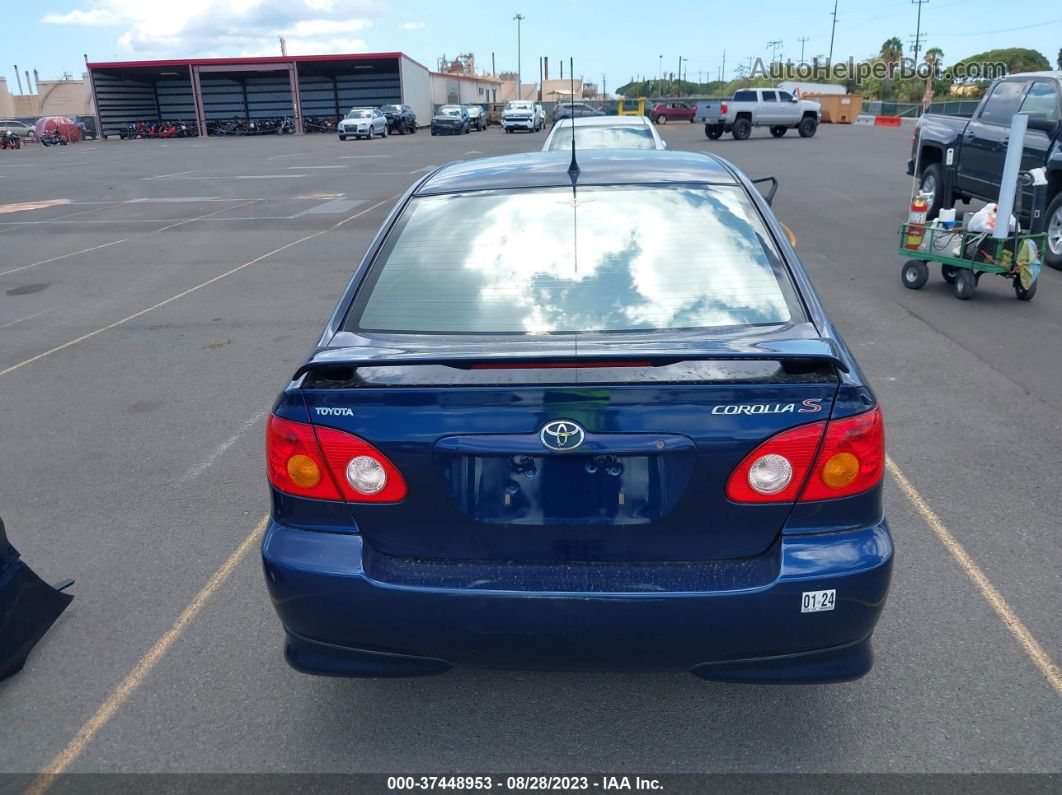 2004 Toyota Corolla Ce/s/le Blue vin: 1NXBR32E84Z288708