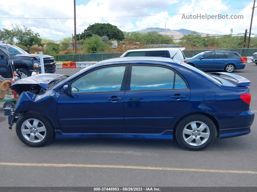 2004 Toyota Corolla Ce/s/le Blue vin: 1NXBR32E84Z288708