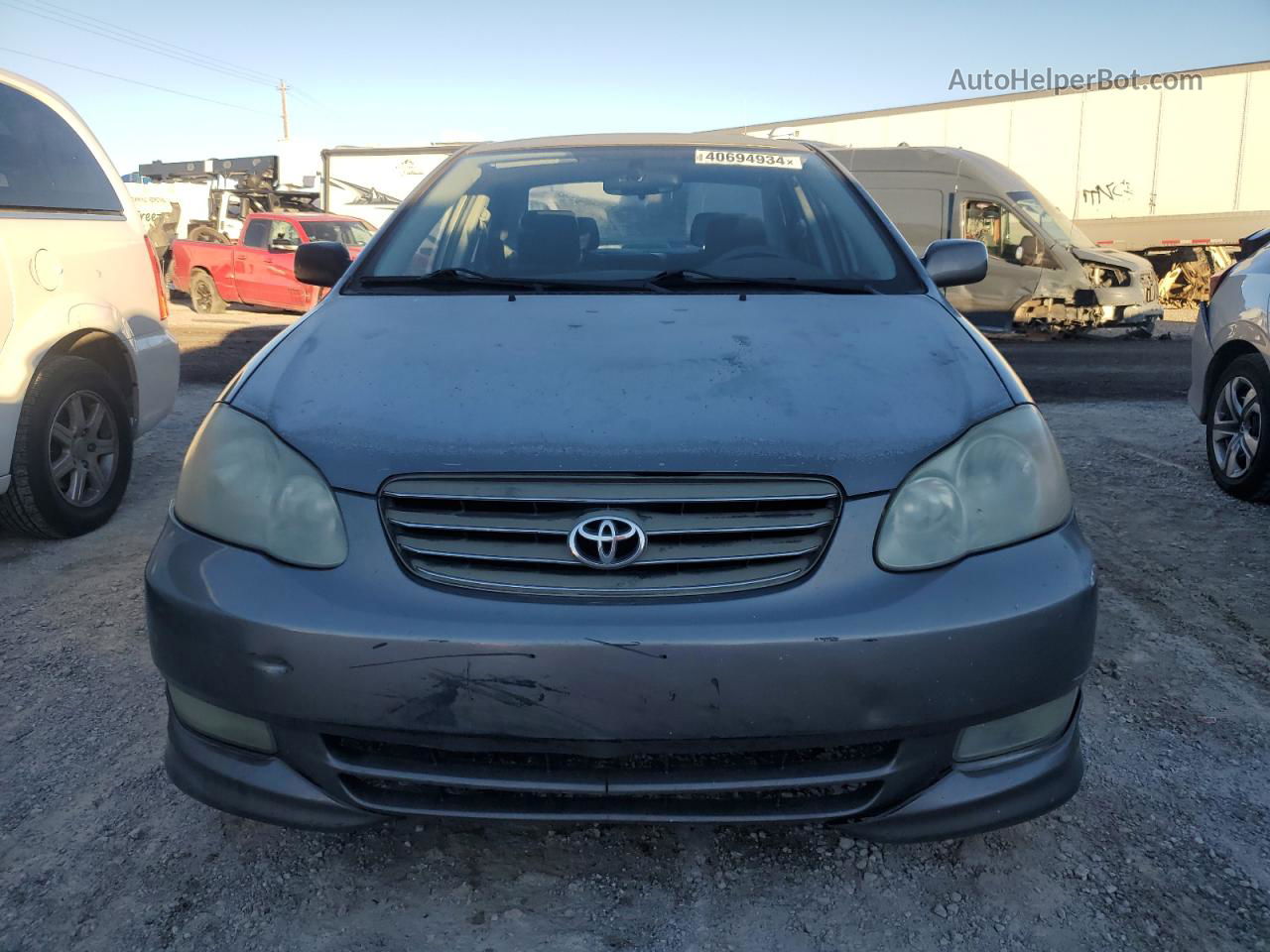 2004 Toyota Corolla Ce Серый vin: 1NXBR32E84Z291740