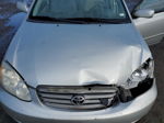 2004 Toyota Corolla Ce Silver vin: 1NXBR32E84Z298686