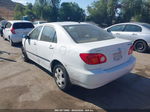 2004 Toyota Corolla Ce White vin: 1NXBR32E84Z309928