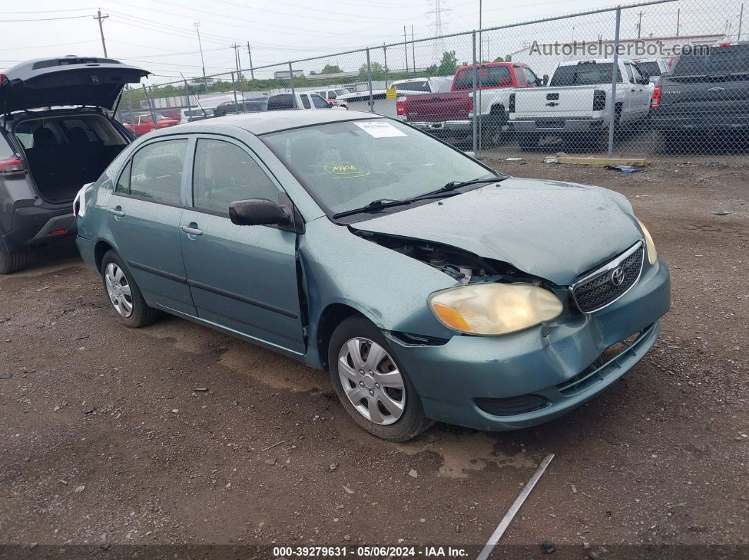 2005 Toyota Corolla Ce Teal vin: 1NXBR32E85Z393637