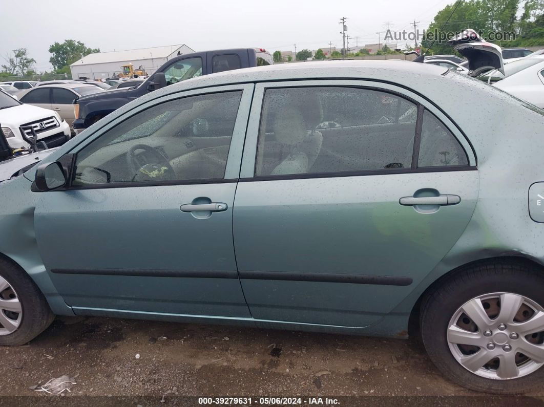 2005 Toyota Corolla Ce Teal vin: 1NXBR32E85Z393637