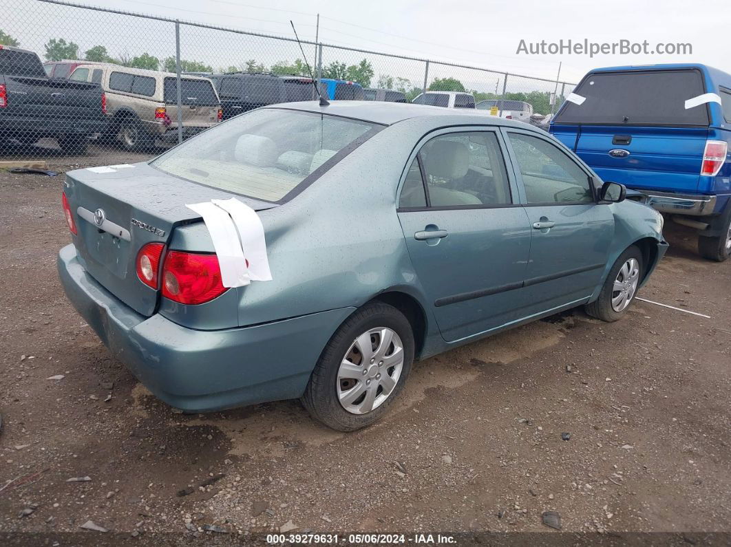 2005 Toyota Corolla Ce Teal vin: 1NXBR32E85Z393637