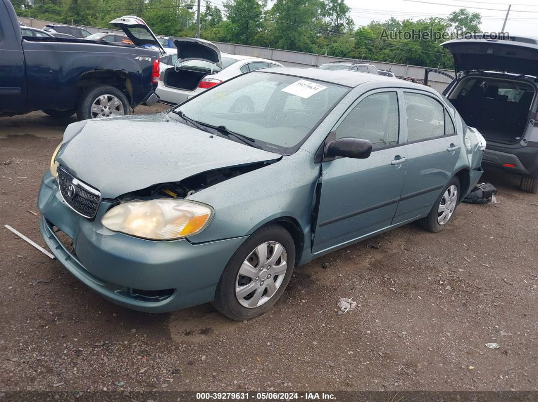 2005 Toyota Corolla Ce Teal vin: 1NXBR32E85Z393637